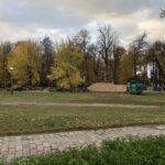 Koneckie park podczas rewitalizacji 1 listopada 2021 - 1